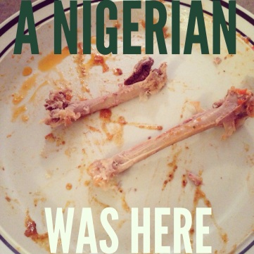 how nigerians eat chicken